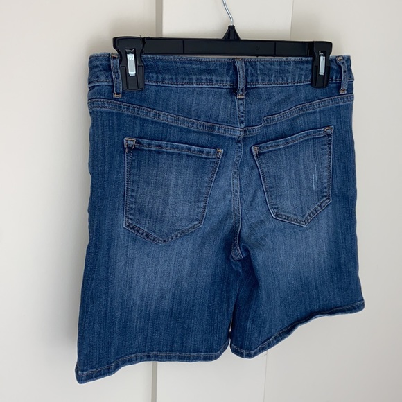 Simply Vera Wang Bermuda Denim Jean Shorts - Picture 4 of 6